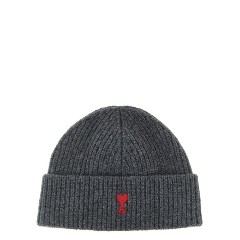 Ami Paris Unisex 'Ami De Cœur' Beanie